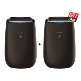 (Limited Time Offer Buy 1 Free 1) Sharp FP-J50E-H Air Purifier (40m²)